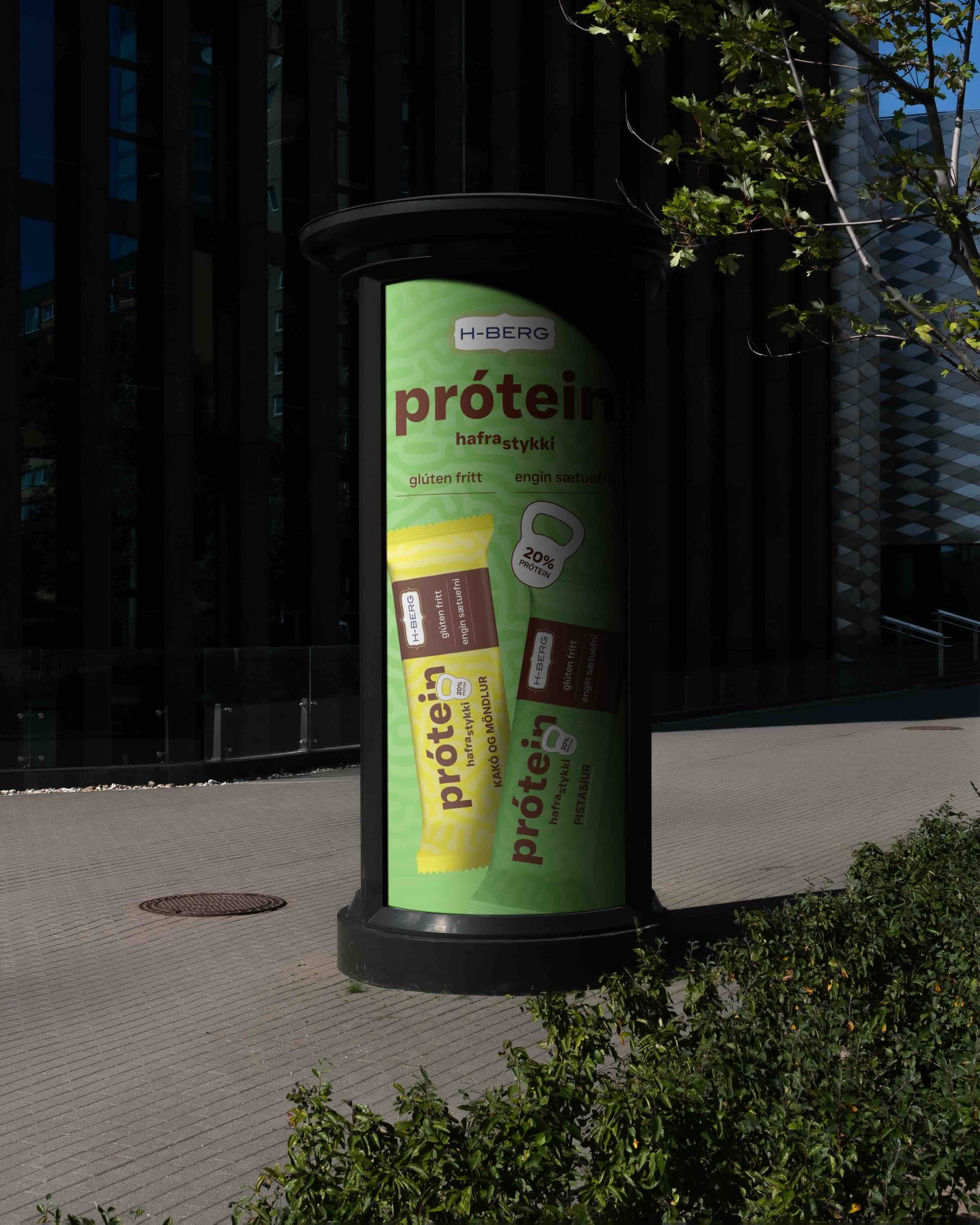 H-BERG Prótein Stykki – mynd 1