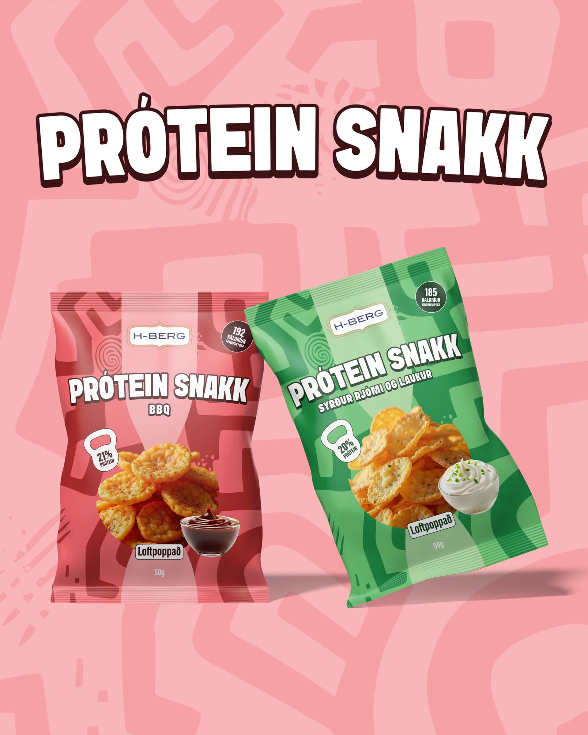 H-Berg Prótein Snakk – mynd 1